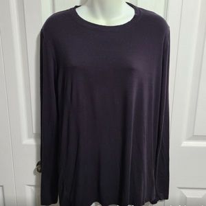 Michael Kors black long sleeve top size small.